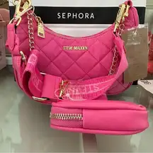 Viral Tik Tok Steve Madden Btamela Quilt w/Chain Purse