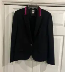 Pink and Black Blazer Size 14 in perfect condition, only worn once