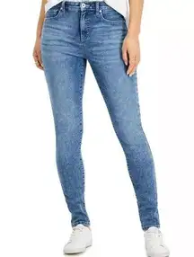 STYLE & CO Curvy-Fit Skinny Printed Jeans,