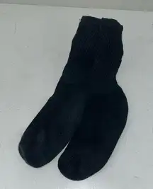 Women’s Vintage black Slouch scrunch Socks.