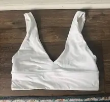 White Sports Bra Lululemon