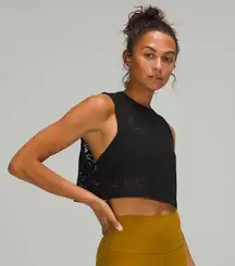 Lululemon All Yours Crop Tank Top *Veil