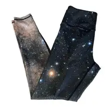 Star Cosmic Celestial Leggings Sz M