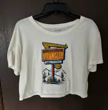 Wrangler Cropped Graphic Tee