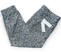 Adyson Parker Heather Grey Combo Print Joggers Size 2X NEW