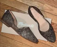 Madewell Marissa D’orsay fur flats calf hair 7