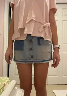 Jean Skirt 