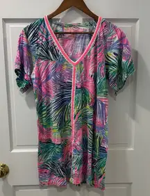 Lilly Pulitzer Bonita Swim Coverup Size XS Tropical Resortwear Beach Vacation