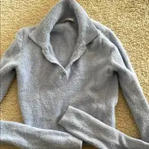 Hollister Blue Cowl Neck Sweater