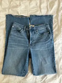 Madewell Skinny Flare Jeans 