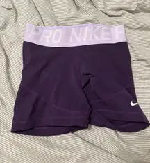 Purple Nike pros