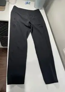 Spyder Active Black Leggings High Waist Athletic Workout Gym Size Large