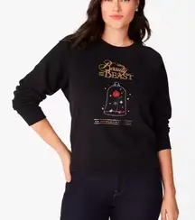 Kate Spade Beauty and the Beast Black Crew Neck Sweater