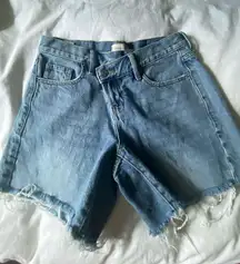 PacSun Crossover Lowrise Denim Shorts