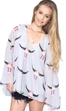 Lizzie Bull Skull Tunic 