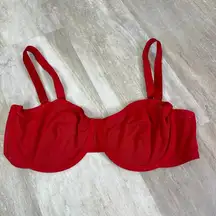 Cuup Balconette Bra in red