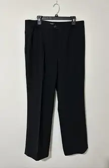 NYDJ Dress Pants Womens Plus 16W Black Bootcut Stretch Trouser High Rise A49