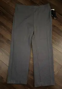 NWT Gray shimmer Woolf blend knit pants 14