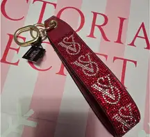 Elegant Red Keychain Accessory