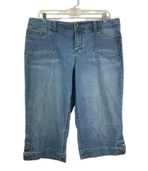 Sonoma Modern Skimmer Women's Denim Capri Shorts