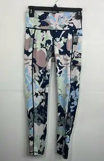 Sweaty Betty Super Sculpt 7/8 Length Floral Print Leggings size 6