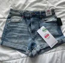 Hi-Rise Mom Shorts