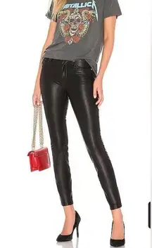 Blank NYC Faux Leather Pant in Boom Bap Black Size 27