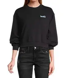 NWT Levi's Women's Vintage Crew Neck Graphic Long Sleeve Sweatshirt