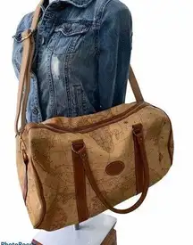 Vintage World Map Bag Columbus Collection Bagoda