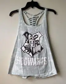 Harry Potter Shirt Womens Large  Hogwarts Sleeveless