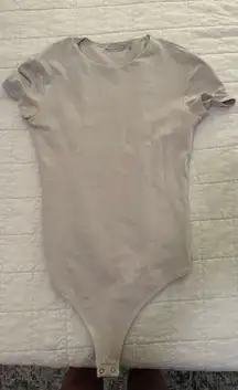 Abercrombie Tan Soft Collection Bodysuit