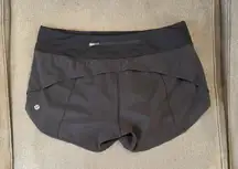 Black  Speed Up Low Rise size 8 Shorts