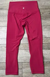 Lululemon Athletica Raspberry Leggings