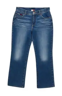 Tommy Hilfiger Y2K Vintage Straight Leg “Hip Jeans” | Light/Medium Wash Size 13