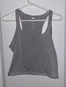 Wild Fable Classic Striped Black and White Tank Top, Sz S