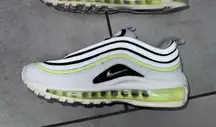 Nike Air Max 97 Running Shoes Summit White Black Volt 921733-105 - Womens 6