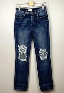 L'Agence‎ Rockie Denim High Rise Cigarette Leg Jeans Size 25 Newberry Wash