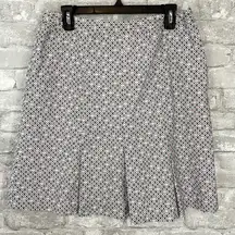 Oscar De La Renta Print Skirt