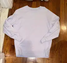 Lululemon Athletica Large powder blue Crewneck Sweater pullover