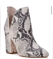 Steve Madden Rookie snakeskin ankle boot