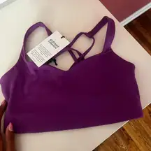 Purple Sports Bra