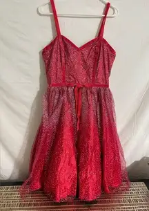 Modcloth  x Collectif Haute Holiday Party‎ Swing Dress Size 8