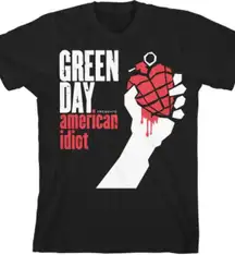 Green Day American Idoit band tee album