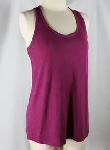 Purple Athletic Sports Outdoor Tank Top Size Medium Casual Lounge