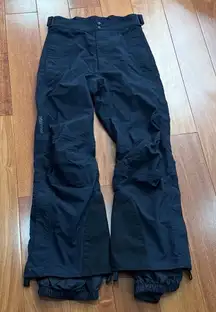 Marmot Women's Snow Ski Snowboarding Pants Padded Knees Shell Black Size SP
