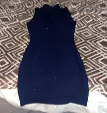 Sparkly body on dress