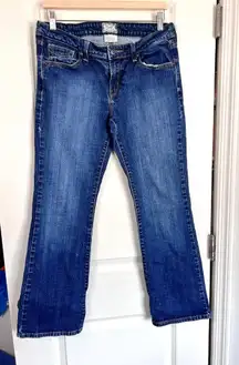 Levi's 545 Jeans Womens 10 Low Rise Bootcut Medium Wash Blue Y2k Denim‎