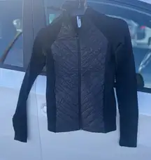 Athleta Women's Black Quilted Jacket  XXS