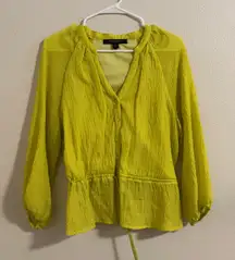 Marc New York Lime Blouse