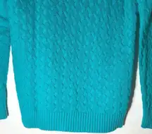 Studio Works Aqua Rib Sweater Vintage Cottagecore‎